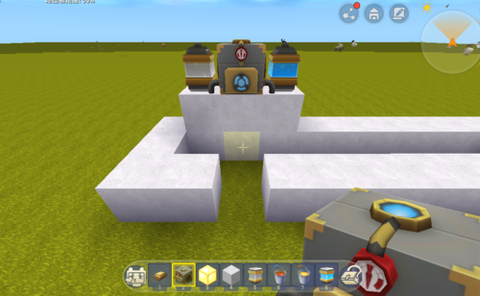 迷你世界怎么造刷花机