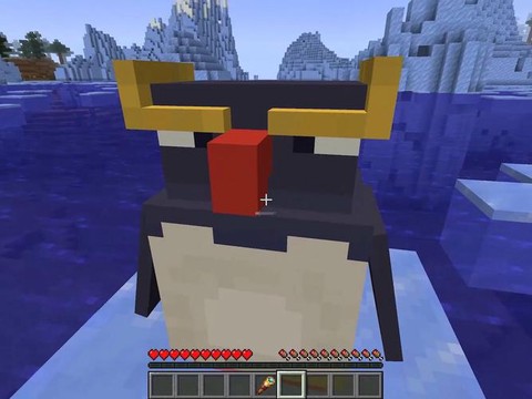 我的世界企鹅怎么做