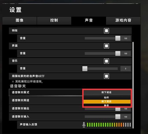 绝地求生怎么设置说话[图1]