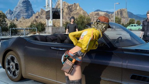 最终幻想15怎么让车飞