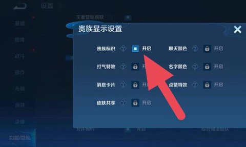 王者荣耀贵族怎么隐藏[图2]